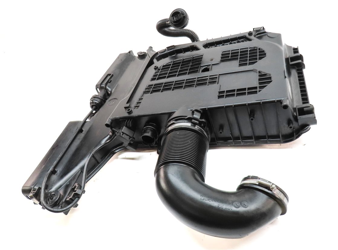 Thumbnail 7: 17-19 AUDI Q7 (4M) 3.0L SUPER CREC ENGINE COVER AIR INTAKE CLEANER FILTER BOX