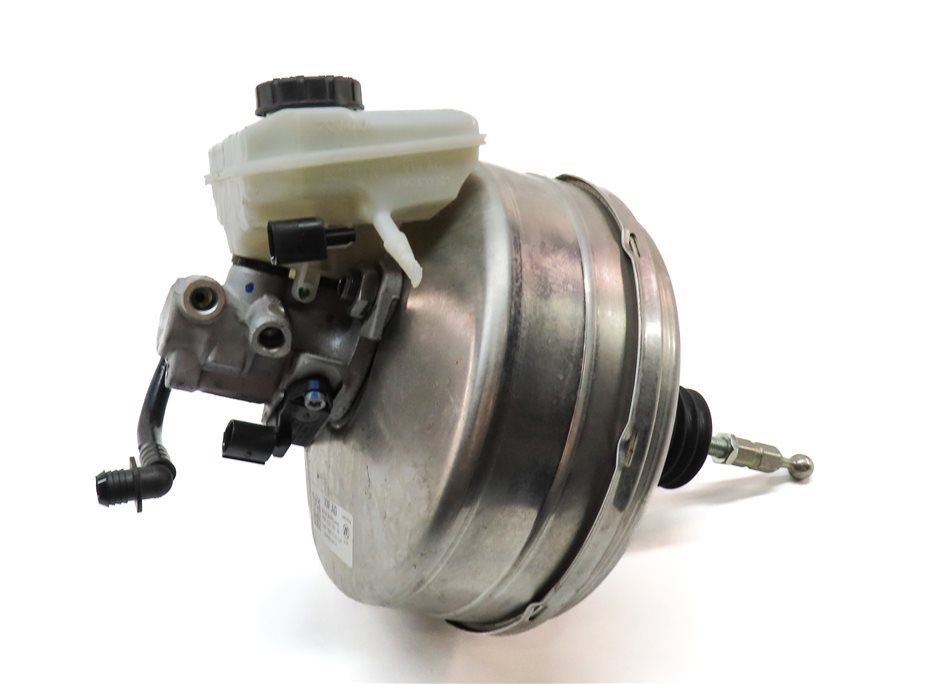 Thumbnail 4: 2017-2020 AUDI Q7 (4M) POWER BRAKE BOOSTER w/ MASTER CYLINDER & RESERVOIR