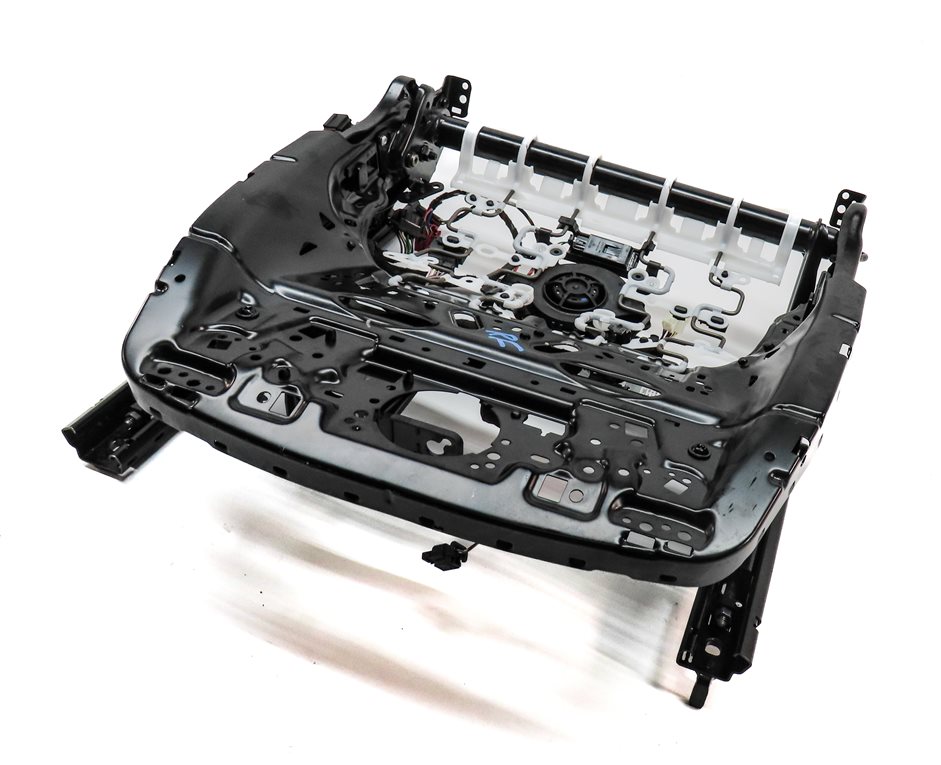 Thumbnail 1: 2017-2020 AUDI Q7 (4M) FRONT RIGHT PASSENGER MEMORY VENTED SEAT TRACK w/ MOTORS