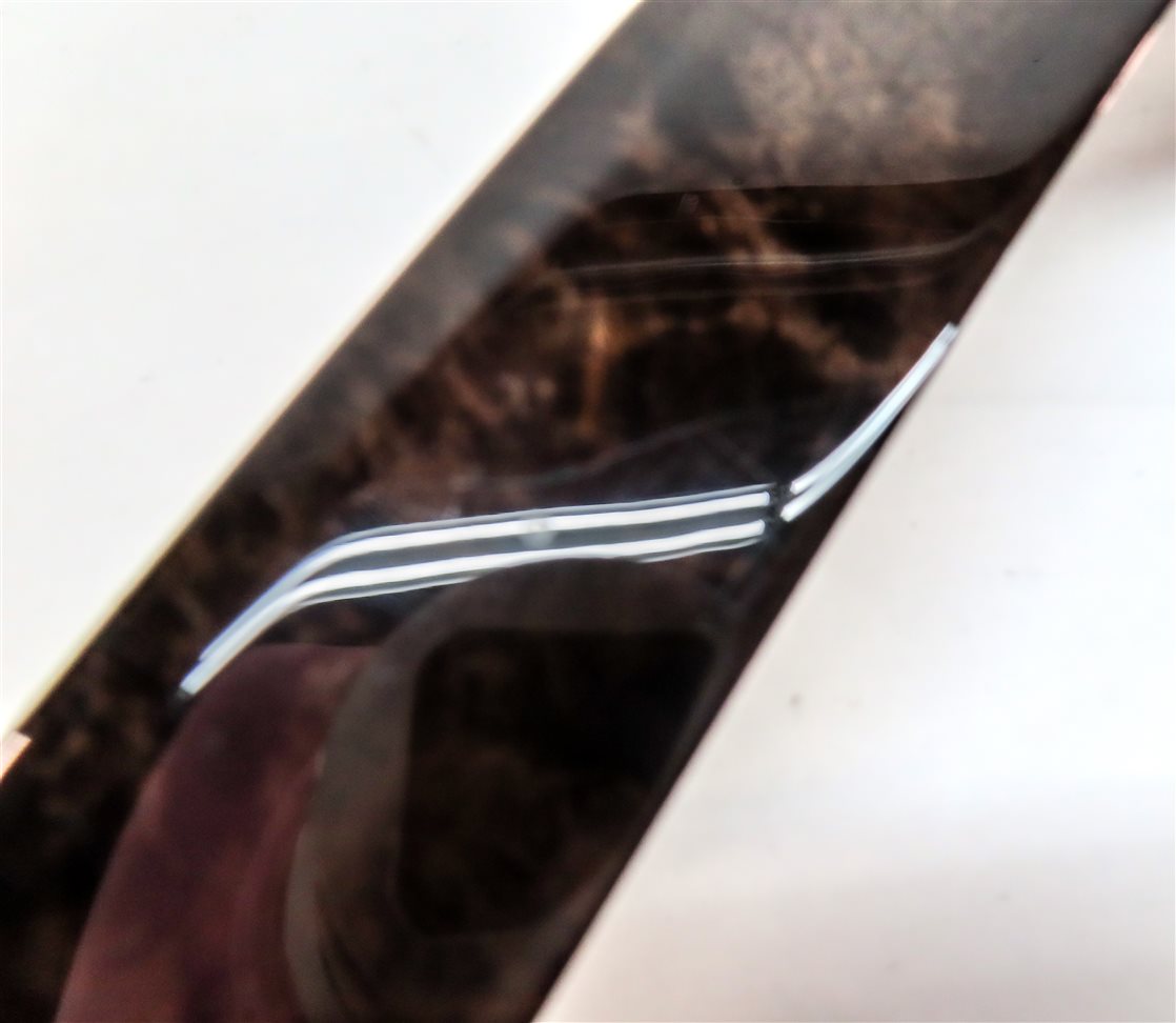 Thumbnail 6: 2019 AUDI Q7 (4M) DASH DOOR CONSOLE WOOD GRAIN TRIM SET-7 (Burr Walnut)