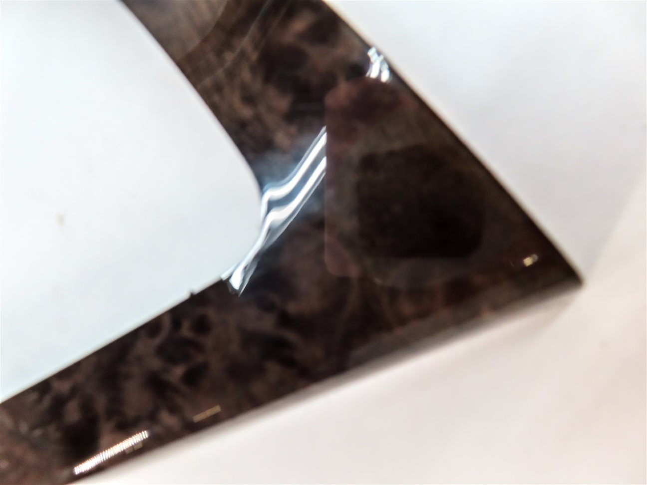 Thumbnail 8: 2019 AUDI Q7 (4M) DASH DOOR CONSOLE WOOD GRAIN TRIM SET-7 (Burr Walnut)