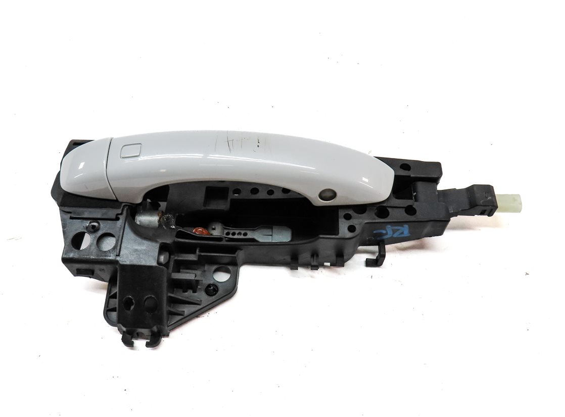Thumbnail 4: 2017-2020 AUDI Q7 (4M) FRONT RIGHT PASSENGER KEYLESS DOOR HANDLE (White)