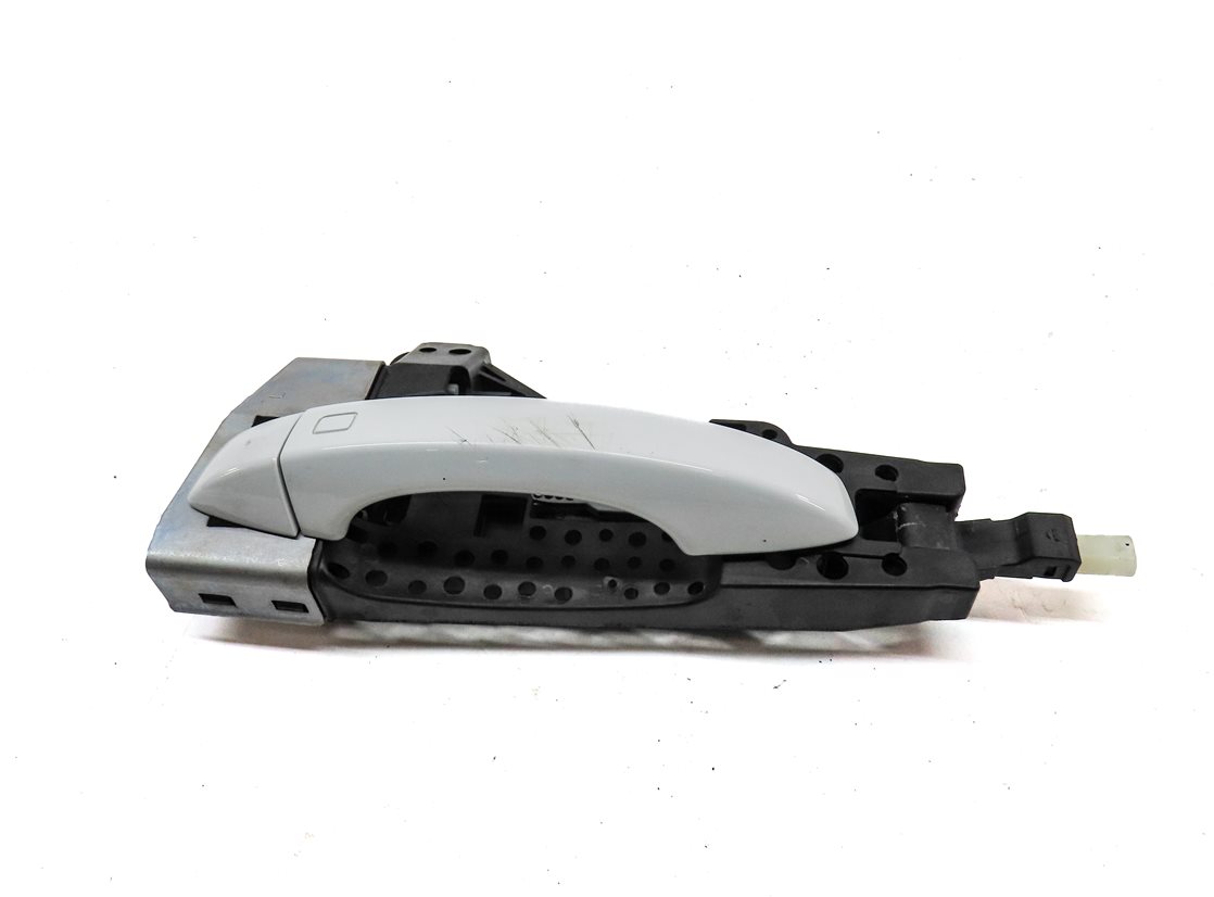Thumbnail 2: 17-20 AUDI Q7 (4M) FRONT LEFT DRIVER KEYLESS EXTERIOR DOOR HANDLE (White)