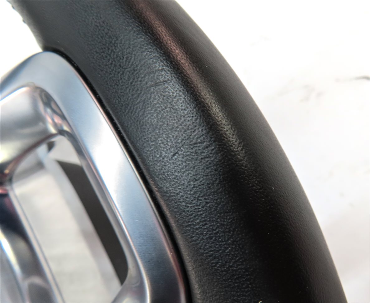 Thumbnail 10: 17-19 AUDI Q7 (4M) 3-SPOKE PADDLE SHIFT STEERING WHEEL w/ SWITCHES (SOUL BLACK)