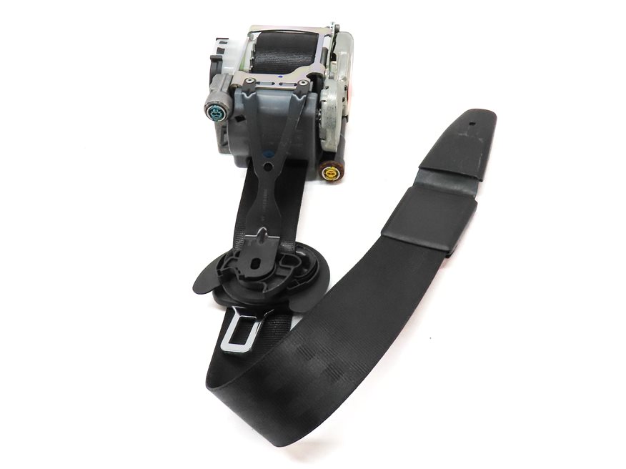 Thumbnail 2: 15-19 PORSCHE MACAN (95B) FRONT RIGHT PASSENGER SEAT SEATBELT RETRACTOR (Black)