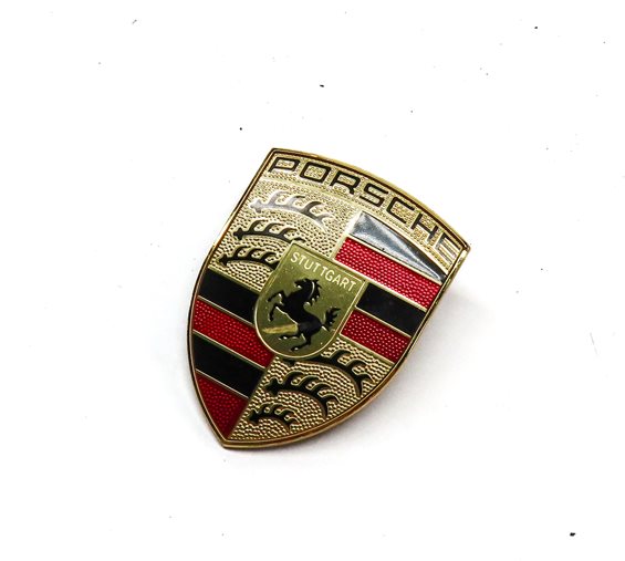 2016 PORSCHE MACAN (95B) FRONT HOOD EMBLEM BADGE NAMEPLATE CREST SYMBOL