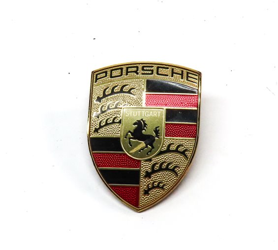 Thumbnail 2: 2016 PORSCHE MACAN (95B) FRONT HOOD EMBLEM BADGE NAMEPLATE CREST SYMBOL