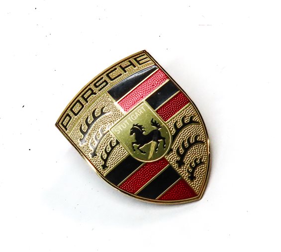 Thumbnail 3: 2016 PORSCHE MACAN (95B) FRONT HOOD EMBLEM BADGE NAMEPLATE CREST SYMBOL