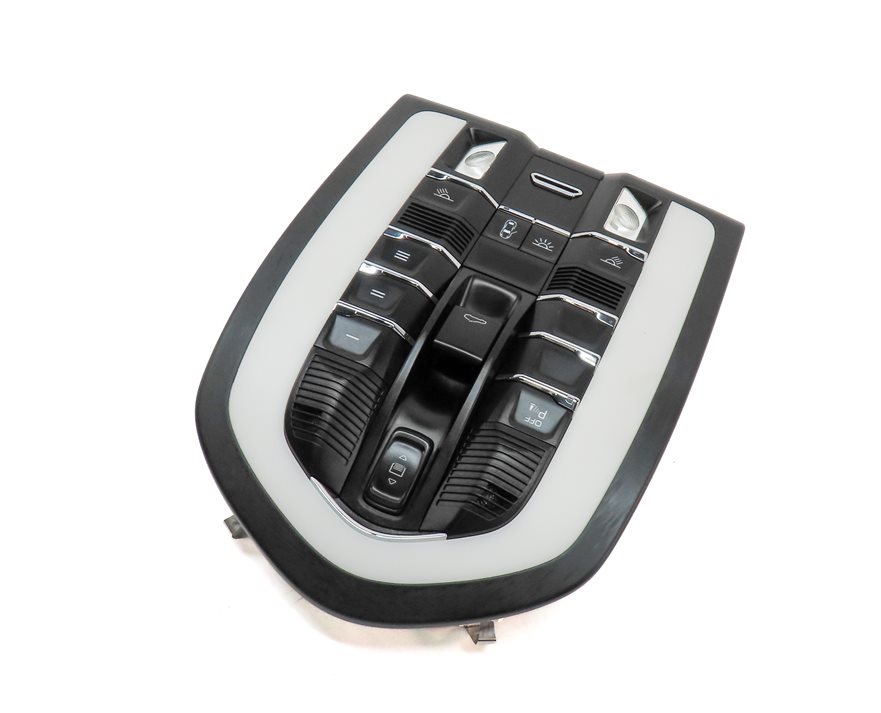 2016 PORSCHE MACAN (95B) FRONT DOMELIGHT COURTESY DOME MAP LIGHT LAMP (BLACK)