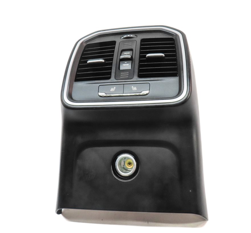 Thumbnail 2: 2016 PORSCHE MACAN (95B) REAR CENTER CONSOLE HEATER A/C AIR VENT & TRIM (BLACK)