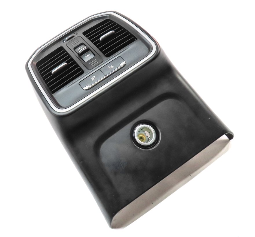 Thumbnail 3: 2016 PORSCHE MACAN (95B) REAR CENTER CONSOLE HEATER A/C AIR VENT & TRIM (BLACK)