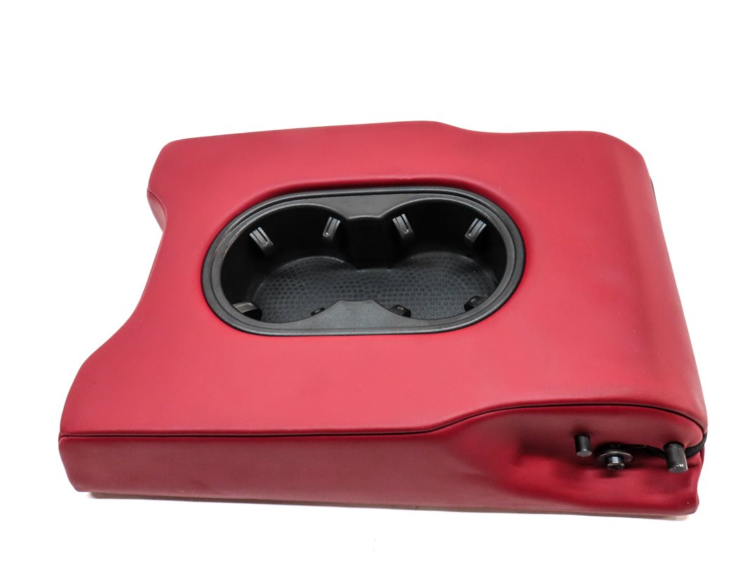 Thumbnail 4: 2015-2021 PORSCHE MACAN (95B) REAR SEAT CENTER CONSOLE ARMREST CUP HOLDER (Red)