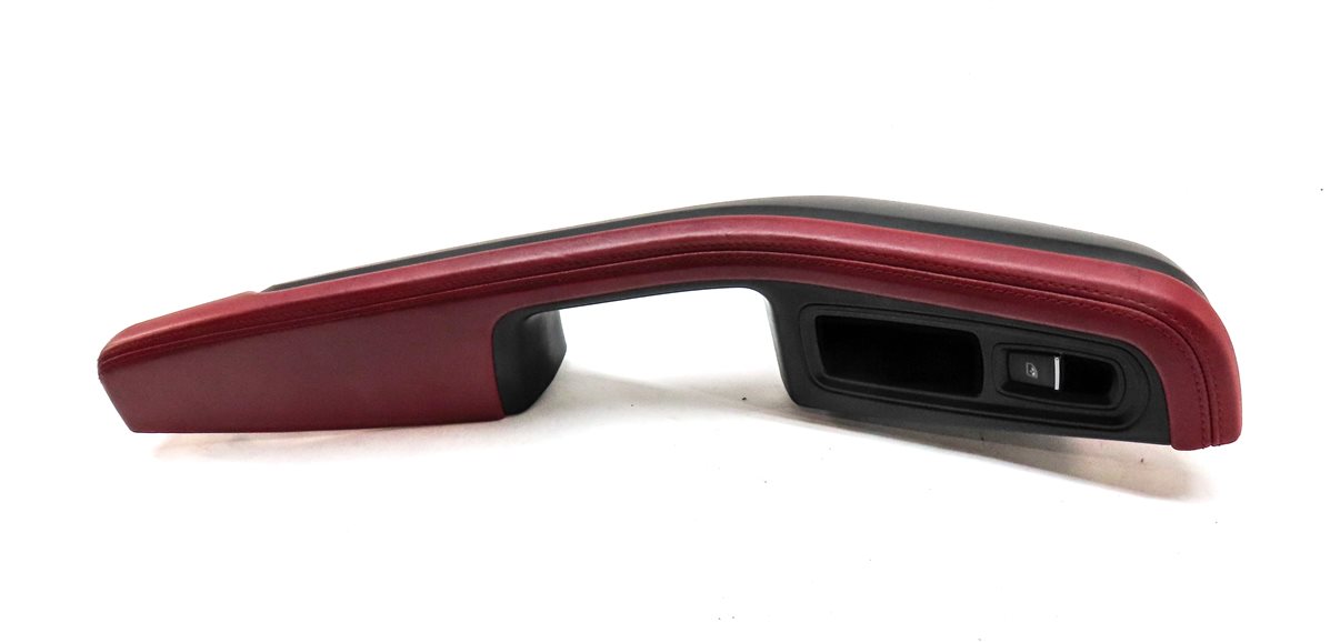 Thumbnail 2: 2015-2018 PORSCHE MACAN (95B) FRONT RIGHT PASSENGER DOOR ARMREST ARM REST (Red)