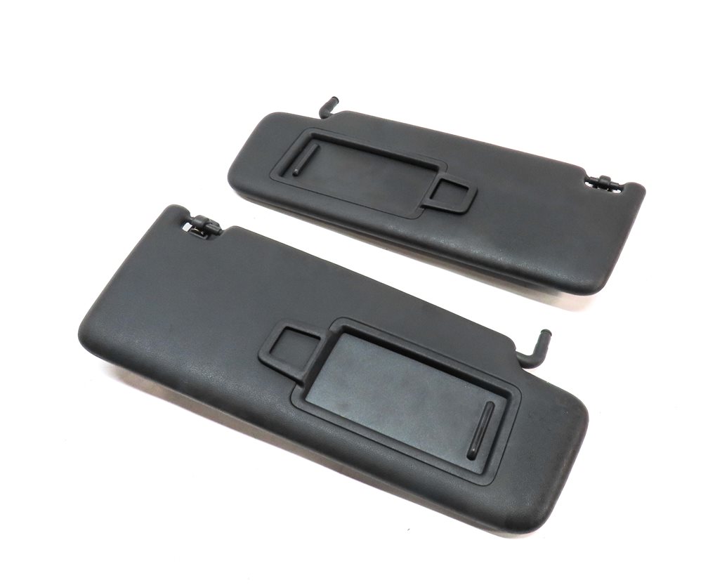 2016 PORSCHE MACAN (95B) FRONT LEFT & RIGHT SUNVISOR VISOR SHADE SET-2 (Black)