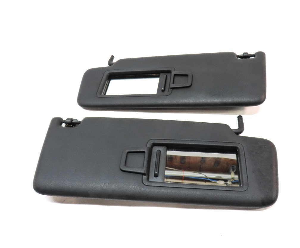 Thumbnail 4: 2016 PORSCHE MACAN (95B) FRONT LEFT & RIGHT SUNVISOR VISOR SHADE SET-2 (Black)