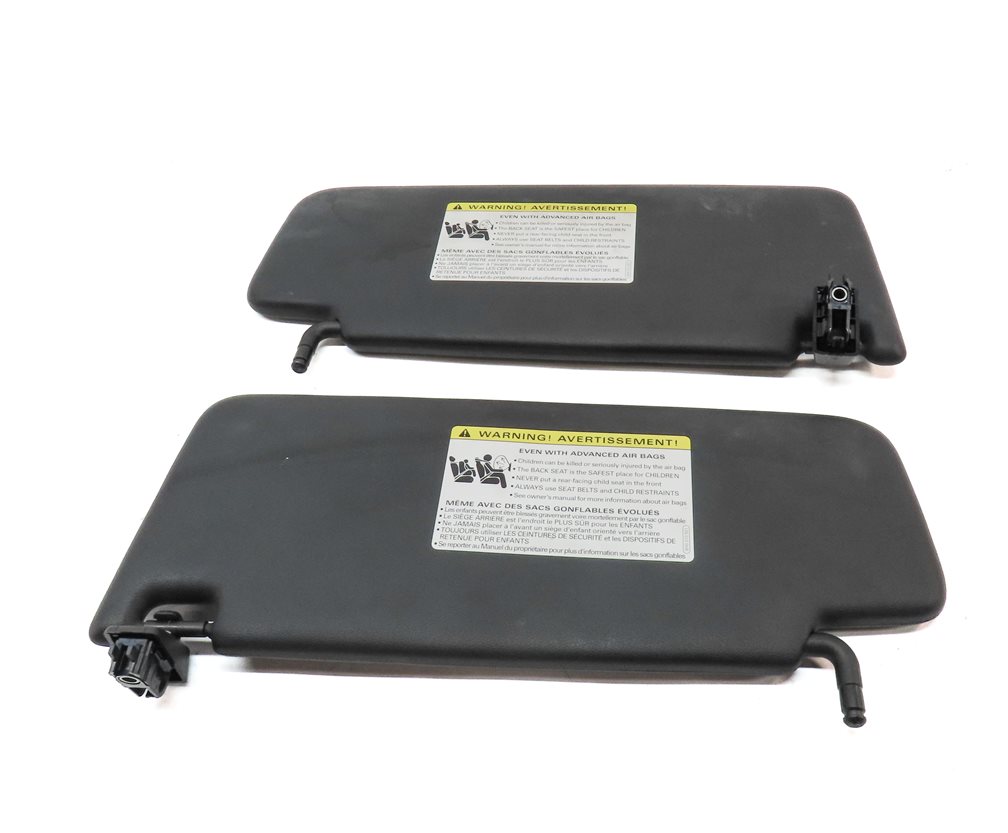 Thumbnail 5: 2016 PORSCHE MACAN (95B) FRONT LEFT & RIGHT SUNVISOR VISOR SHADE SET-2 (Black)
