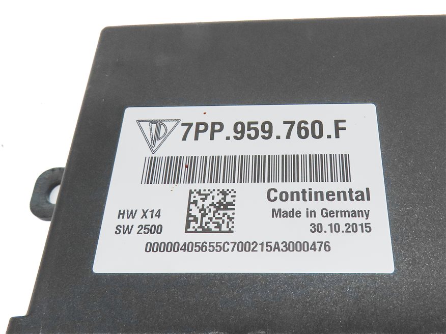 Thumbnail 4: 2016 PORSCHE MACAN (95B) FRONT RIGHT PASSENGER SEAT CONTROL MODULE