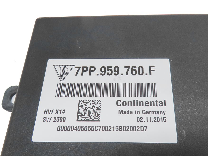 Thumbnail 4: 2016 PORSCHE MACAN (95B) FRONT LEFT DRIVER SEAT CONTROL MODULE