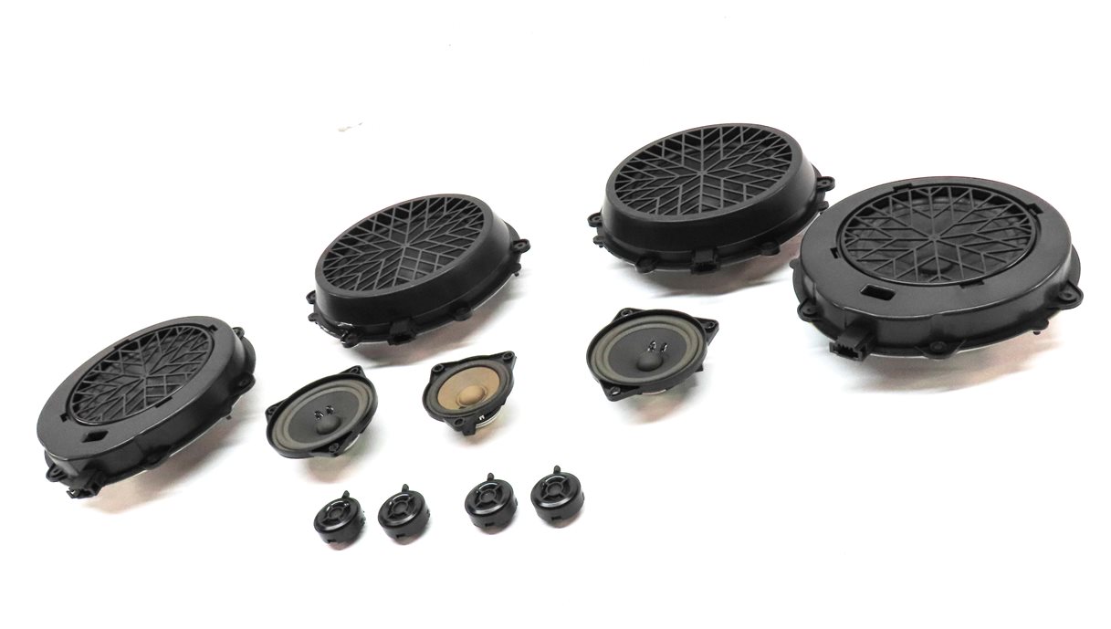 Thumbnail 2: 2016 PORSCHE MACAN (95B) RADIO STEREO MID HIGH TWEETER SPEAKER SET-11