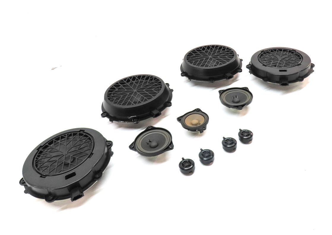 Thumbnail 3: 2016 PORSCHE MACAN (95B) RADIO STEREO MID HIGH TWEETER SPEAKER SET-11