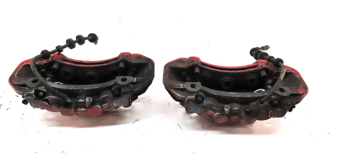 Thumbnail 6: 15-18 MACAN S (95B) FRONT LEFT & RIGHT BRAKE CALIPER SET-2 (I1LB - I1LF 13.77")