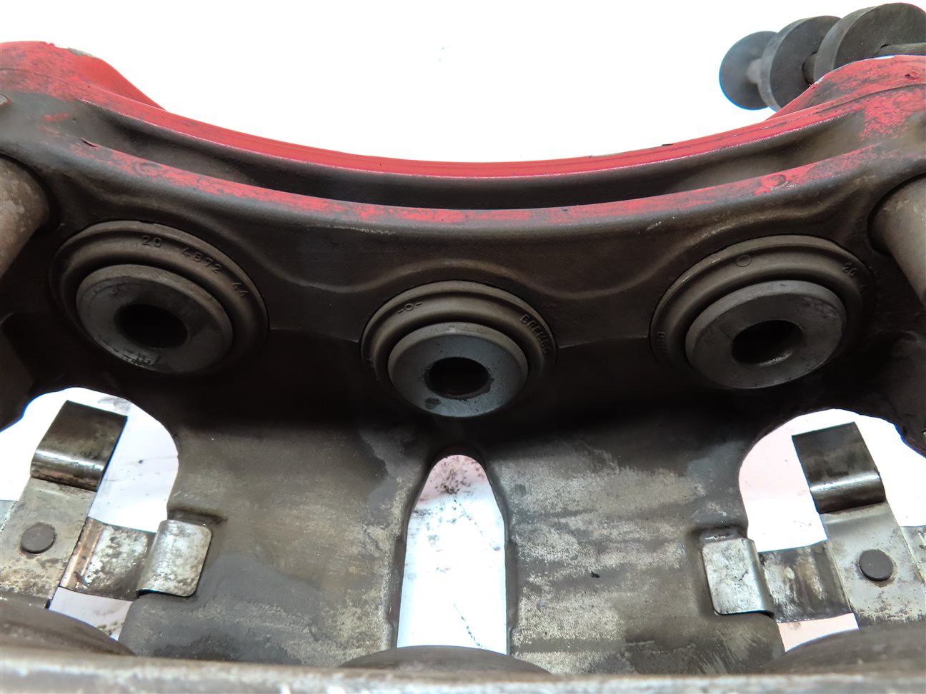 Thumbnail 7: 15-18 MACAN S (95B) FRONT LEFT & RIGHT BRAKE CALIPER SET-2 (I1LB - I1LF 13.77")
