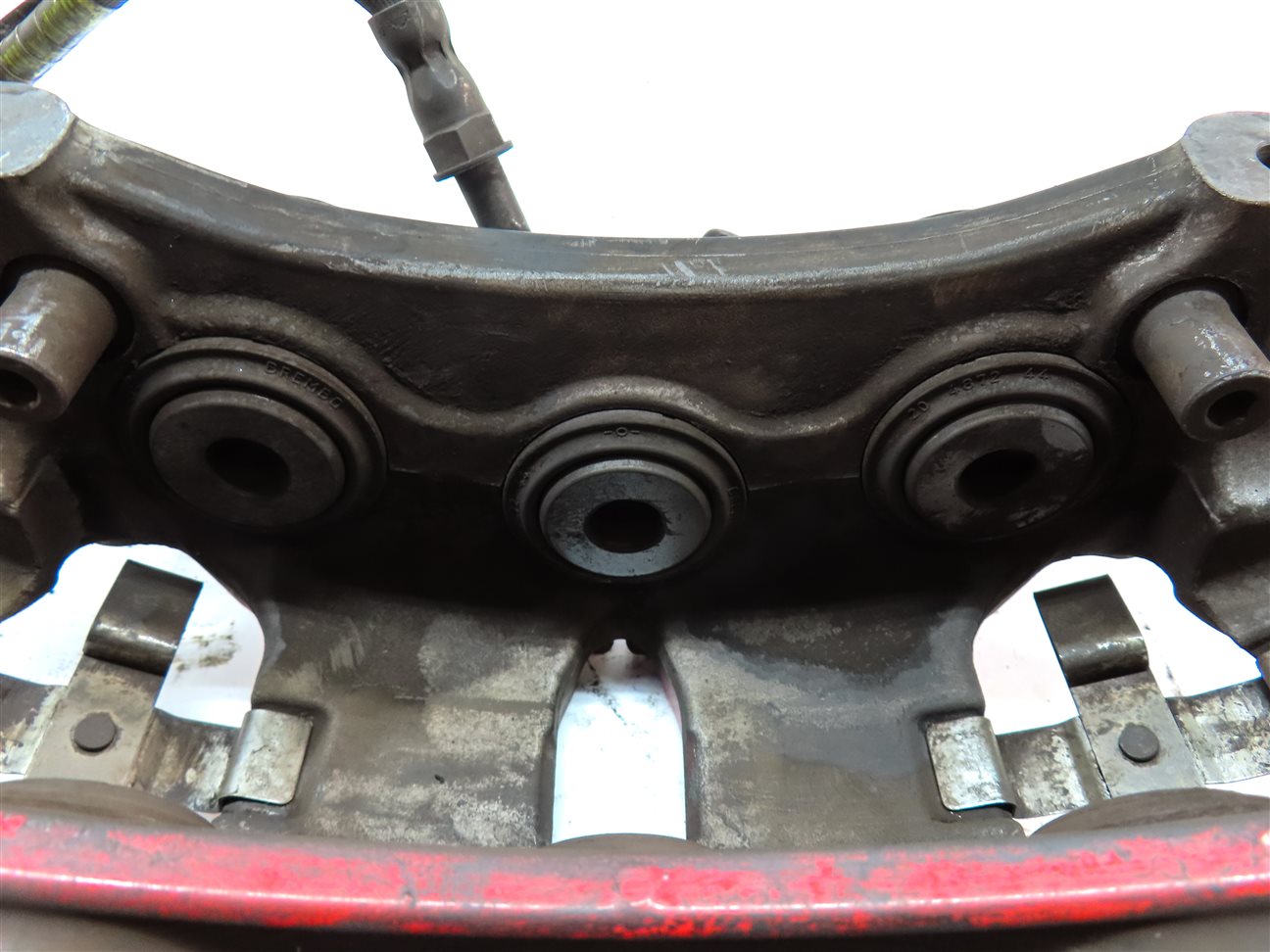 Thumbnail 8: 15-18 MACAN S (95B) FRONT LEFT & RIGHT BRAKE CALIPER SET-2 (I1LB - I1LF 13.77")