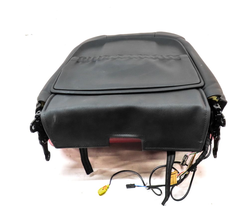 Thumbnail 5: 15-18 MACAN 95B FRONT RIGHT PASSENGER UPPER TOP VENTED SPORT SEAT CUSHION (Red)