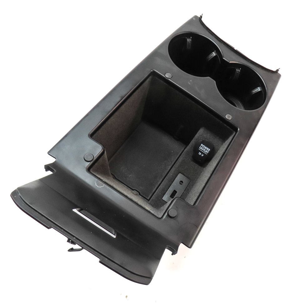 2016 PORSCHE MACAN (95B) FRONT CENTER CONSOLE STORAGE COMPARTMENT CUP HOLDER