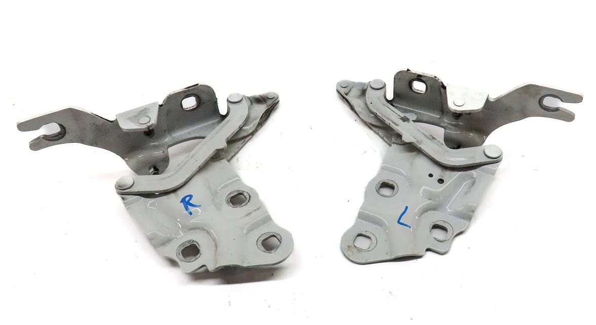 Thumbnail 3: 2011-2018 BMW X3 X4 (F25 F26) FRONT LEFT & RIGHT HOOD HINGE SET 2 (White)