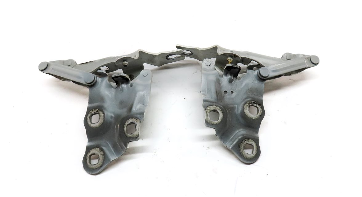 Thumbnail 4: 2011-2018 BMW X3 X4 (F25 F26) FRONT LEFT & RIGHT HOOD HINGE SET 2 (White)