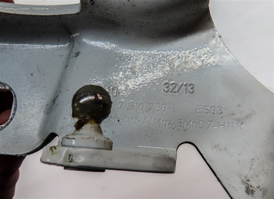 Thumbnail 6: 2011-2018 BMW X3 X4 (F25 F26) FRONT LEFT & RIGHT HOOD HINGE SET 2 (White)