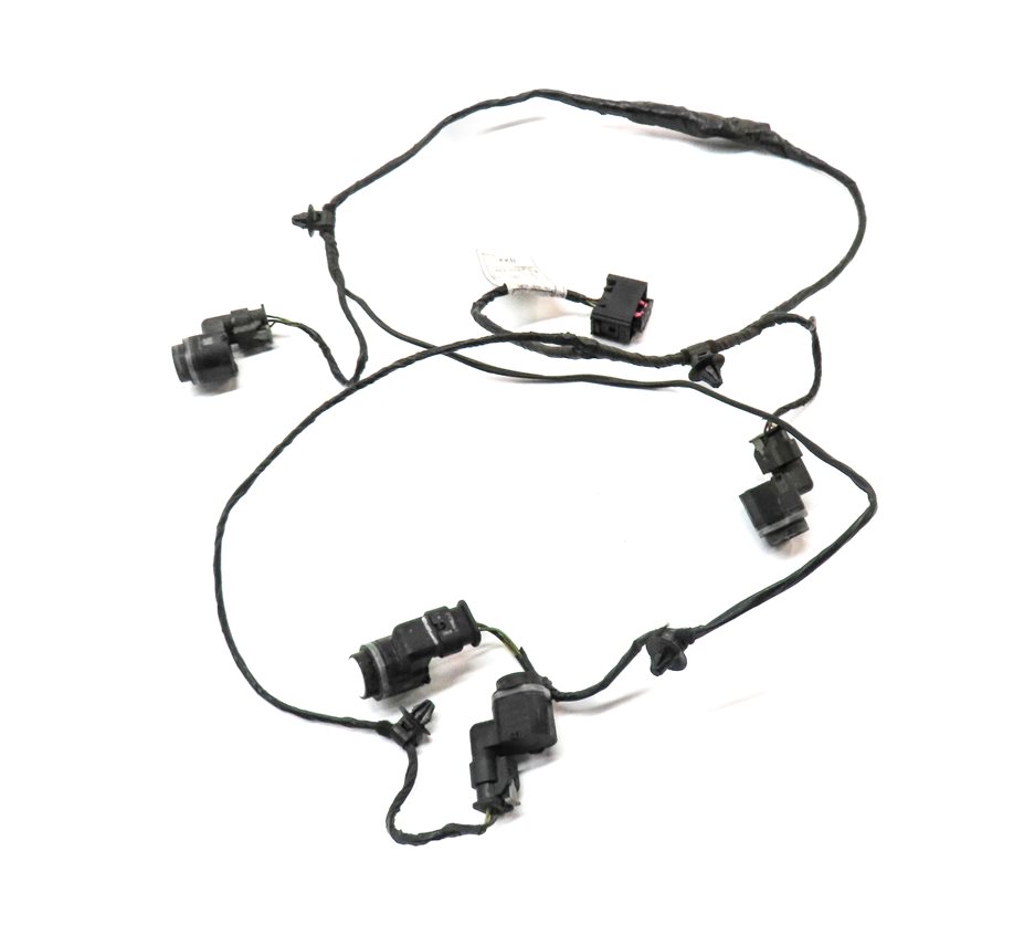 Thumbnail 3: 2014 BMW X3 (F25) REAR PARK ASSIST PDC DISTANCE CONTROL SENSOR w/HARNESS (White)