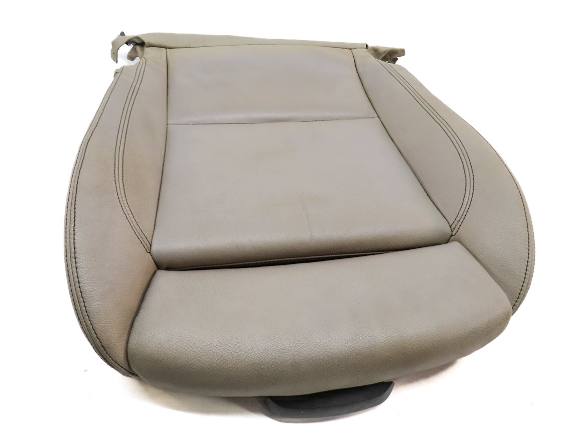 Thumbnail 2: 14 BMW X3 (F25) FRONT RIGHT PASSENGER SPORT HEATED MEMORY LOWER CUSHION (Oyster)