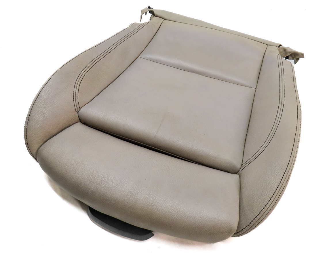 Thumbnail 3: 14 BMW X3 (F25) FRONT RIGHT PASSENGER SPORT HEATED MEMORY LOWER CUSHION (Oyster)