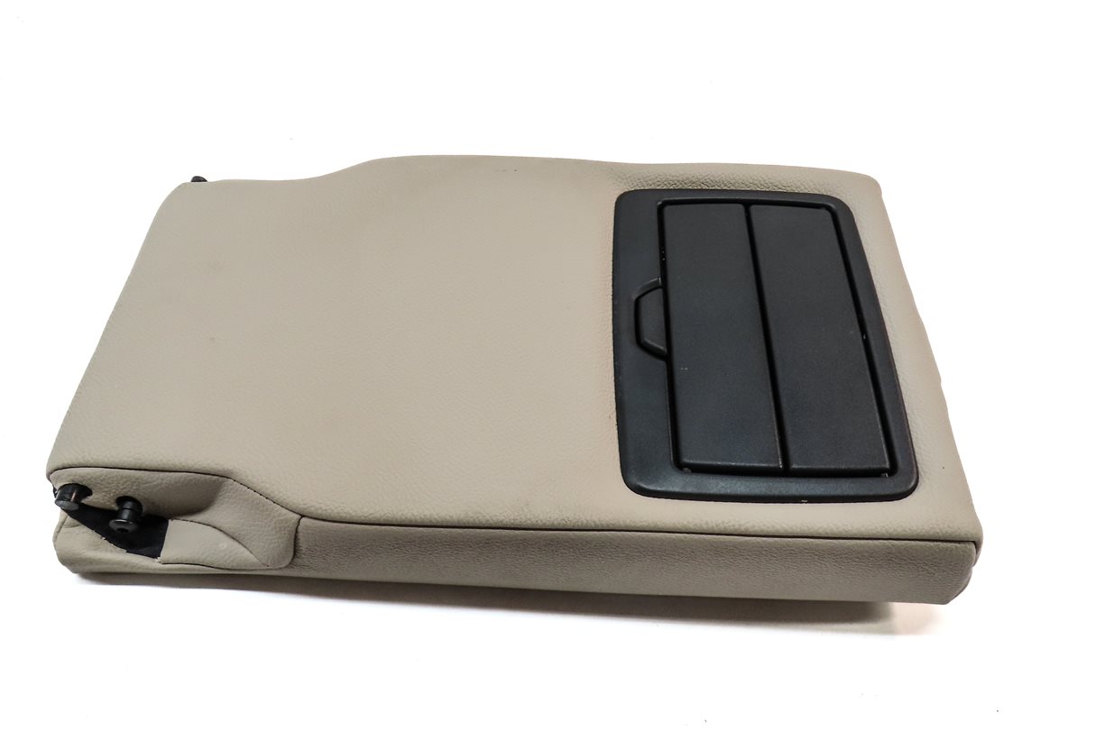 Thumbnail 5: 11-17 BMW X3 (F25) REAR CENTER SEAT FOLD DOWN ARMREST CUP HOLDER (Oyster)
