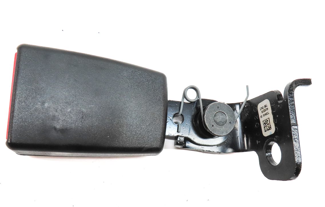 Thumbnail 6: 14 BMW X3 (F25) REAR LEFT CENTER RIGHT SEAT SEATBELT BUCKLE RECEIVER SET (BLACK)