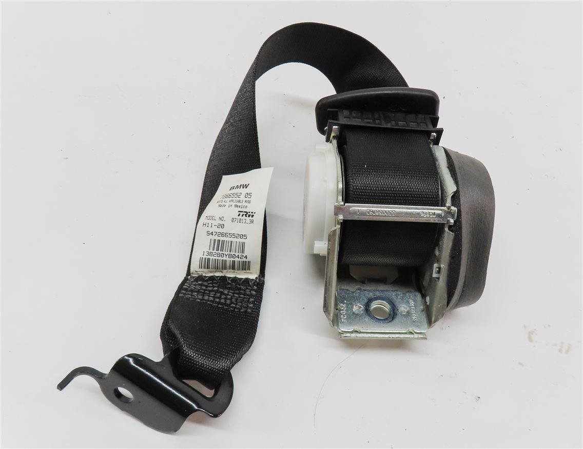 Thumbnail 6: 2014 BMW X3 (F25) REAR RIGHT SEAT SEATBELT BELT RETRACTOR (Black)