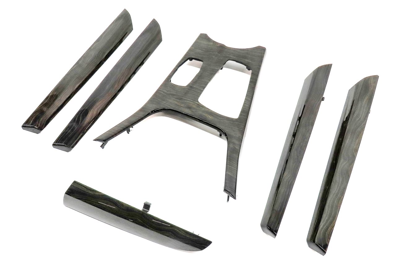 2014 BMW X3 (F25) INTERIOR DASH CENTER CONSOLE FRONT REAR DOOR TRIM SET/6 (Wave)