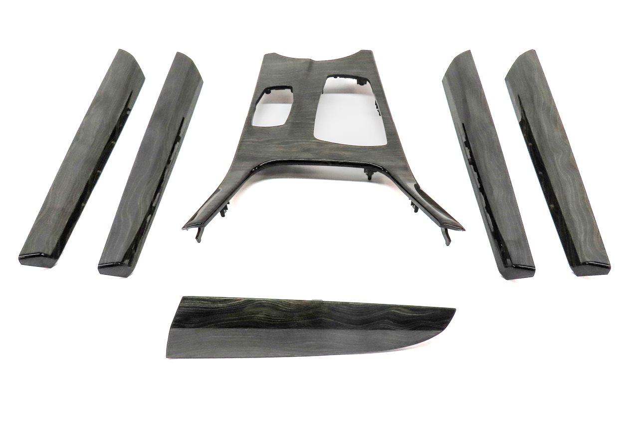 Thumbnail 3: 2014 BMW X3 (F25) INTERIOR DASH CENTER CONSOLE FRONT REAR DOOR TRIM SET/6 (Wave)