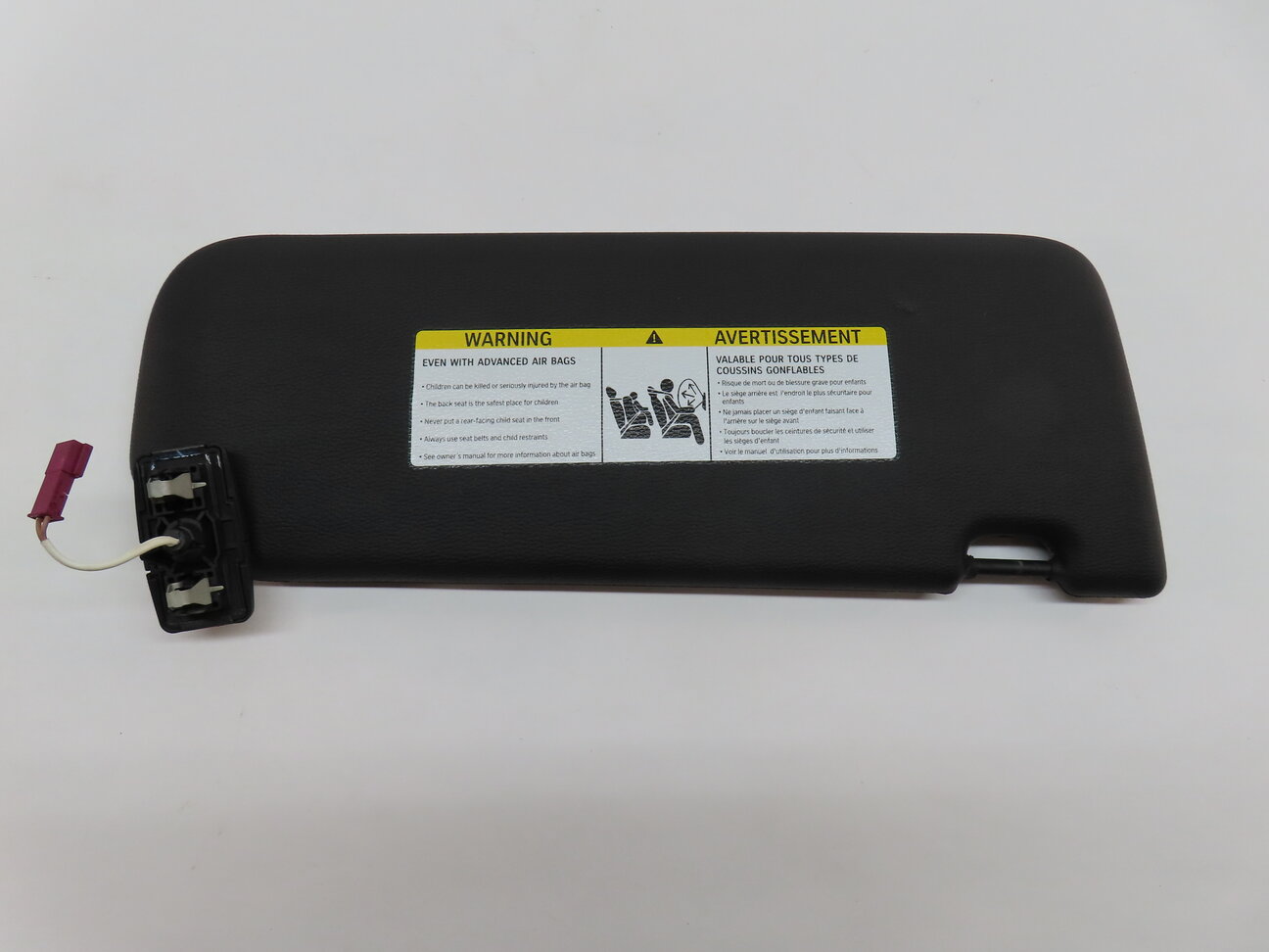 Thumbnail 8: 2011-2018 BMW X3 X4 (F25 F26) FRONT LEFT & RIGHT SUNVISOR SHADE SET (Black)