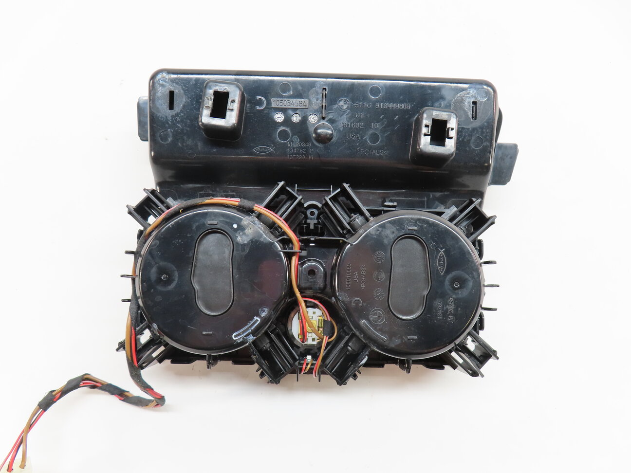 Thumbnail 5: 2014 BMW X3 (F25) FRONT CENTER CONSOLE CUPHOLDER 12V SOCKET COMPARTMENT TRAY