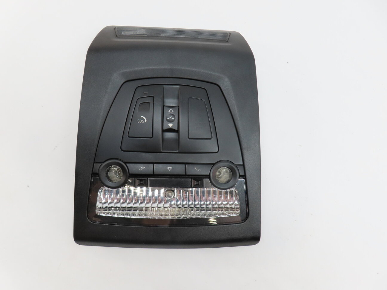 Thumbnail 4: 14 BMW X3 (F25) FRONT INTERIOR OVERHEAD DOME LIGHT LAMP w/SUNROOF SWITCH (Black)