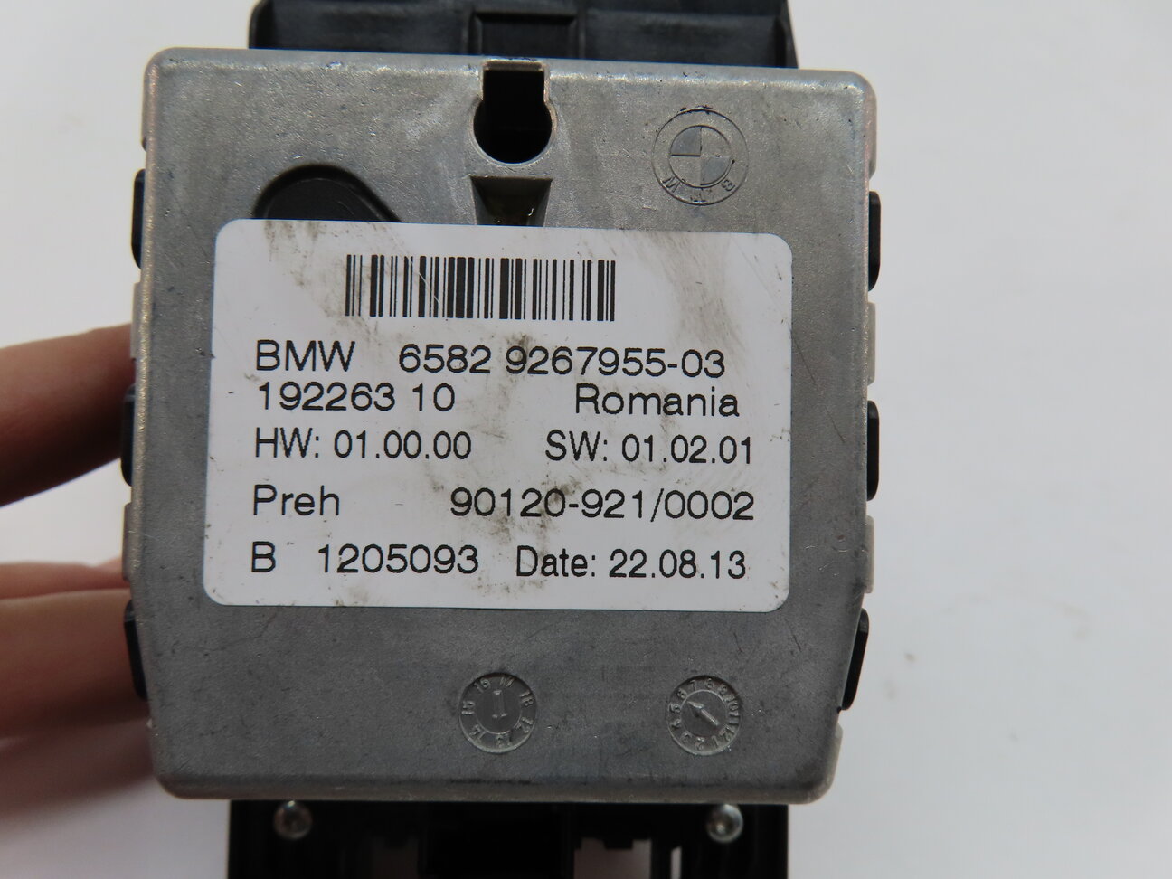 Thumbnail 7: 14 BMW X3 (F25) iDRIVE RADIO STEREO NAVIGATION PHONE MEDIA MMI CONTROL KNOB DIAL