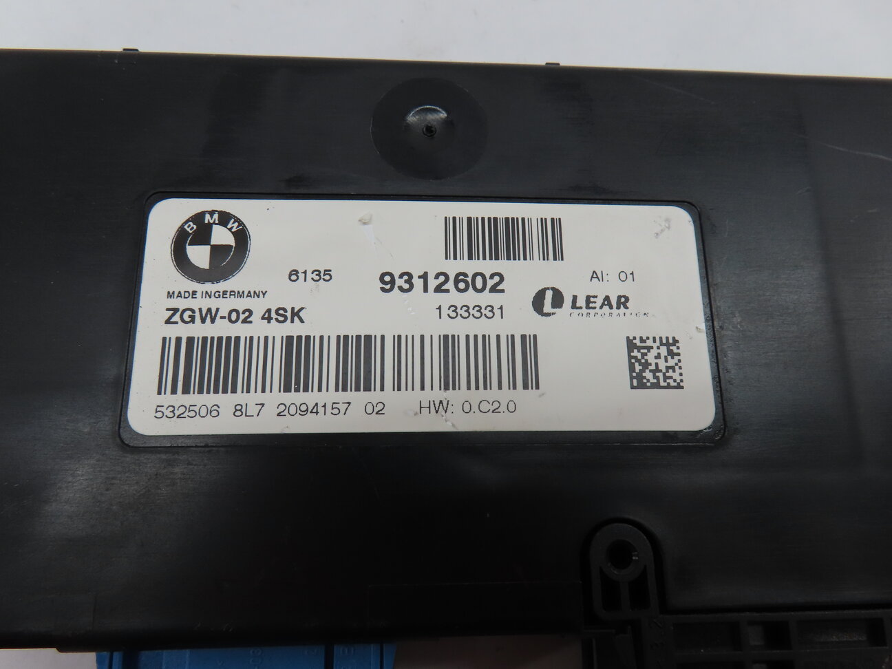 Thumbnail 5: 2011-2018 BMW X3 X4 (F25 F26) CENTRAL GATEWAY CONTROL MODULE COMPUTER