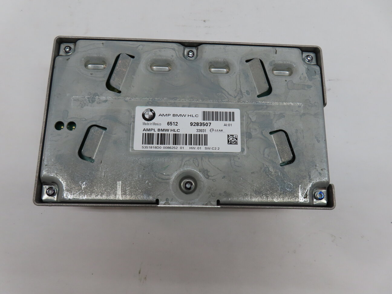 Thumbnail 6: 2011-2014 BMW X3 (F25) RADIO STEREO HiFi AUDIO AMP AMPLIFIER (LEAR)