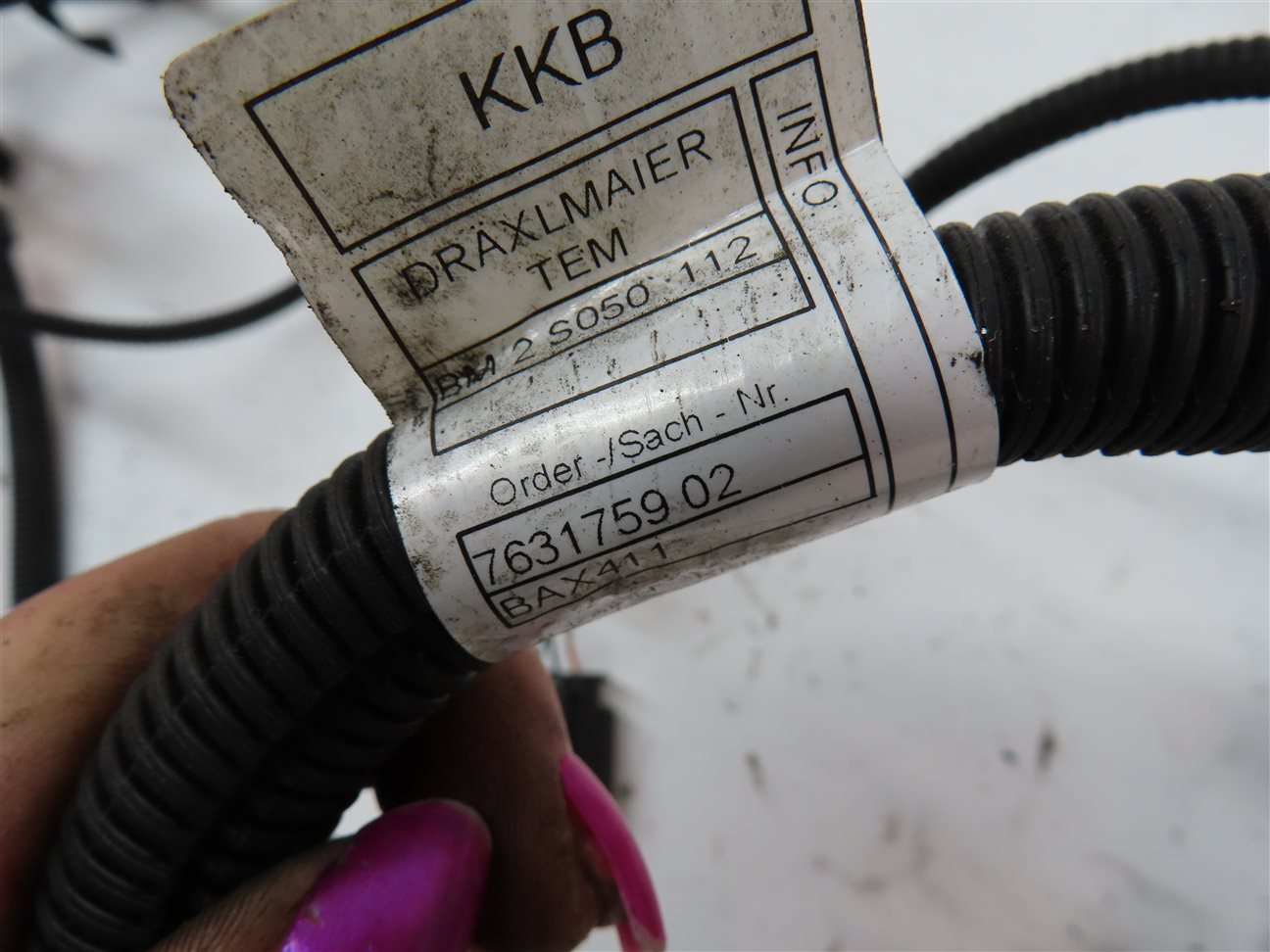 Thumbnail 12: 2014 BMW X3 (F25) 3.0L (N55) ENGINE MOTOR WIRE WIRING HARNESS LOOM