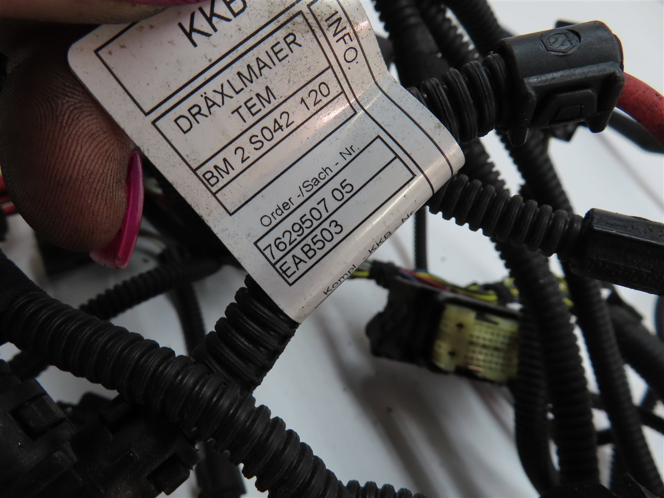 Thumbnail 13: 2014 BMW X3 (F25) 3.0L (N55) ENGINE MOTOR WIRE WIRING HARNESS LOOM