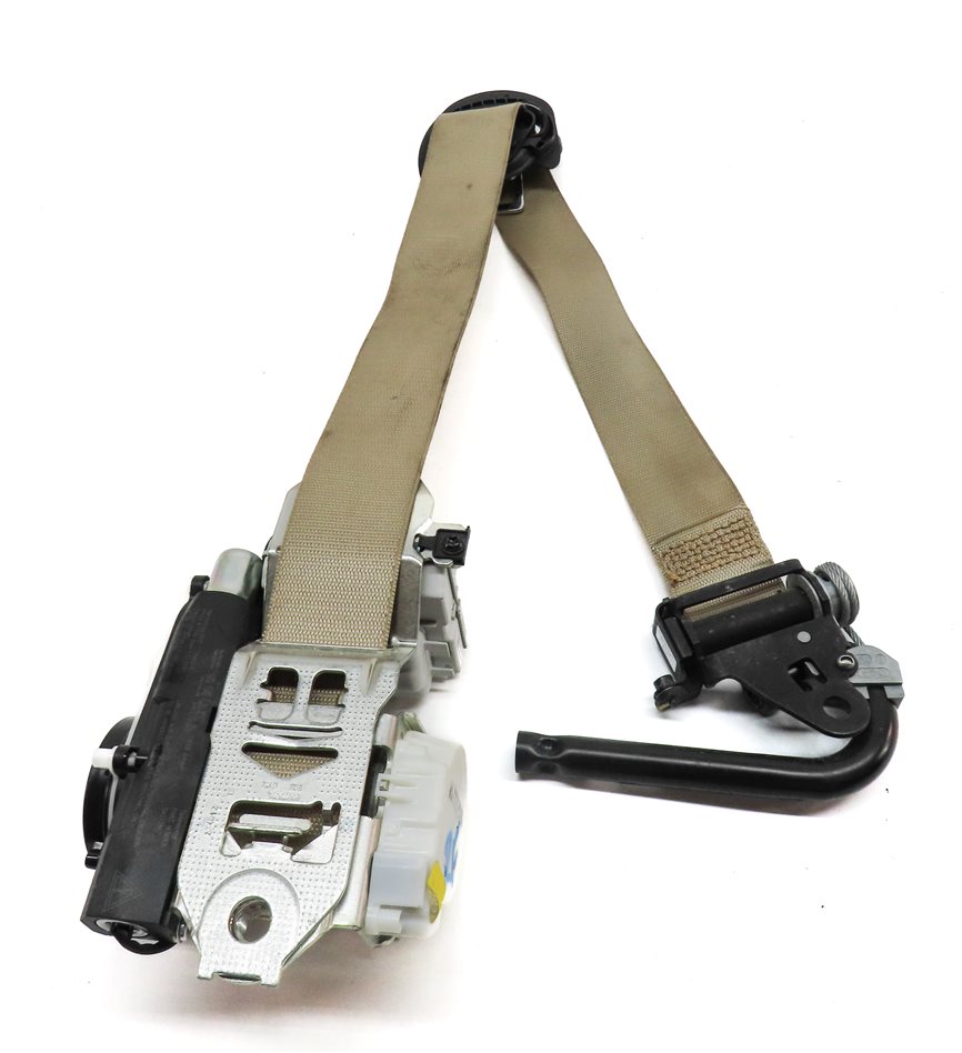 Thumbnail 4: 12-16 MERCEDES GL350 GL450 GL550 (X166) FRONT RIGHT SEATBELT RETRACTOR (Beige)