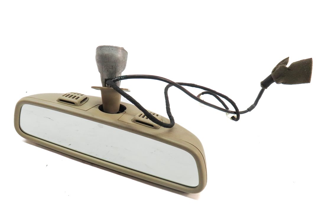 12-16 MERCEDES GL ML CLASS (W166 X166) AUTODIM HOMELINK REARVIEW MIRROR (Beige)
